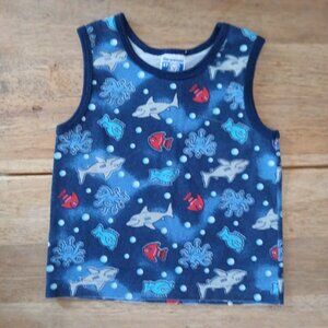 Garanimals multi color sleeveless top sz 2T boys